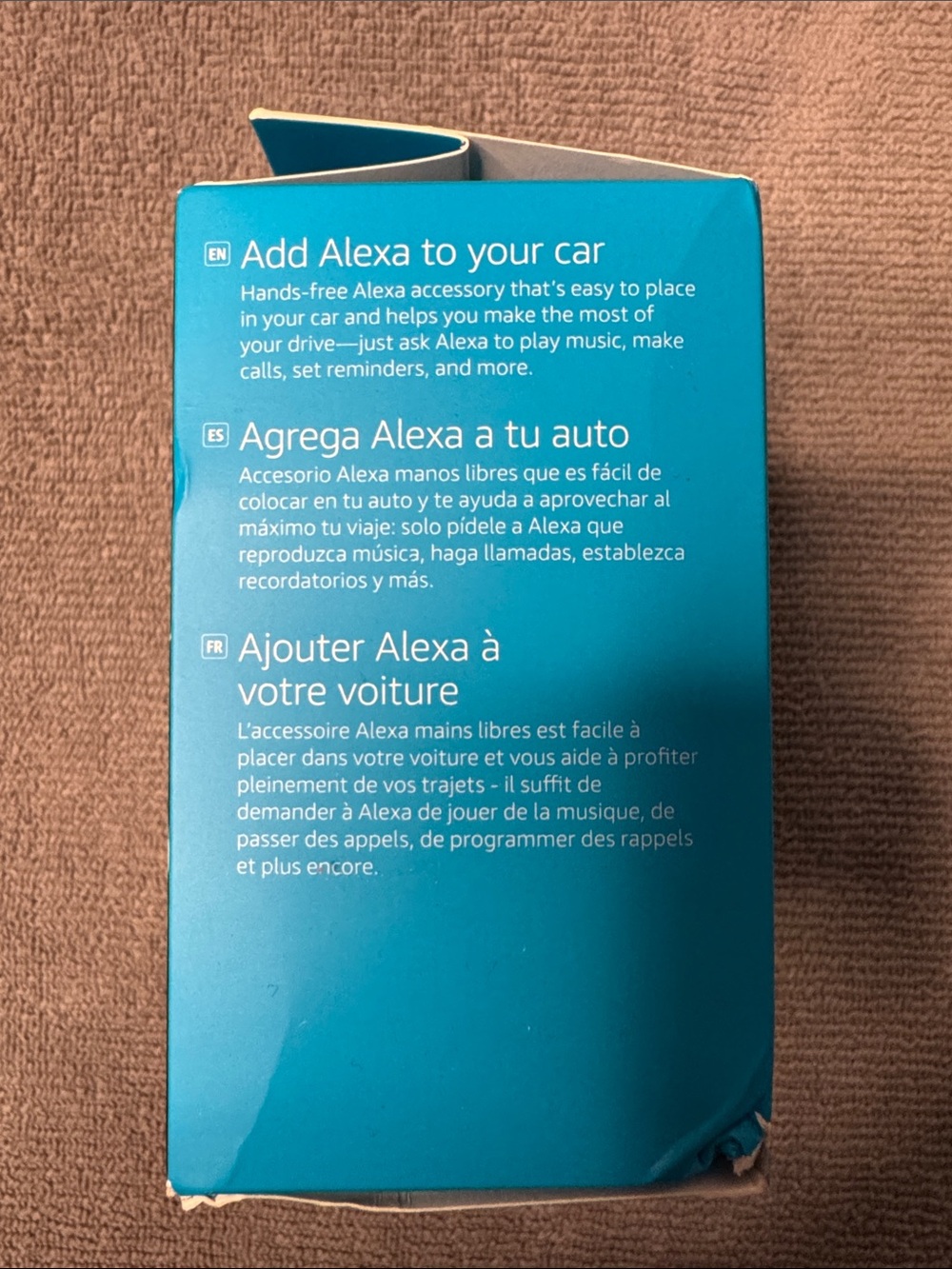 NIB Amazon Echo Auto Alexa Car Accessory - Picture 2 of 6